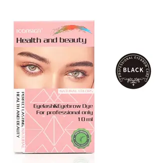 Iconsign Iconsign - Eyelash/ Eyebrow Dye Tint and Developer - Black