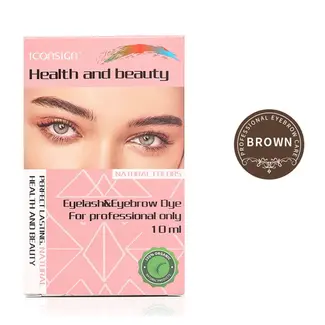 Iconsign Iconsign - Eyelash/ Eyebrow Dye Tint and Developer - Brown