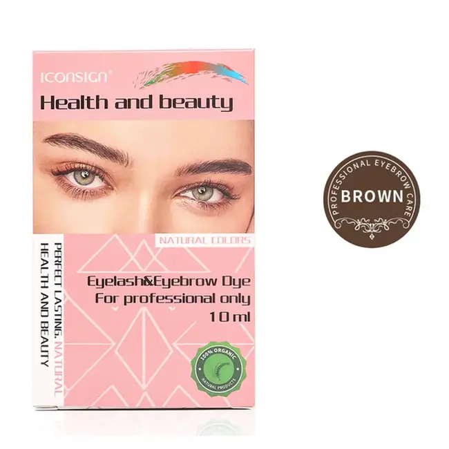 Iconsign - Eyelash/ Eyebrow Dye Tint and Developer - Brown