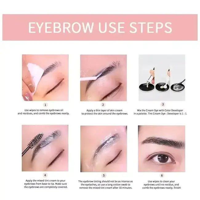 Iconsign - Eyelash/ Eyebrow Tint and Developer - Brown