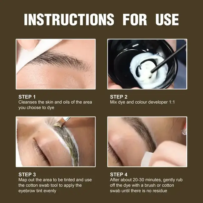 Iconsign - Henna Brow Dye Tint and Developer - Brown