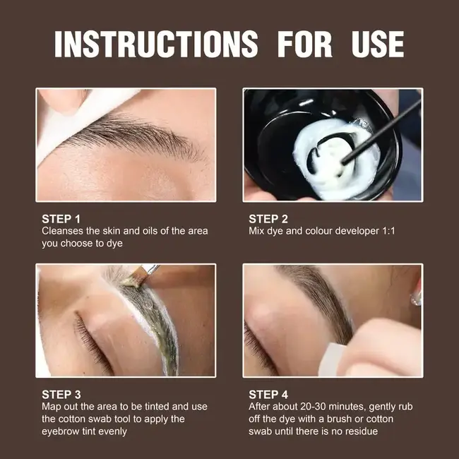 Iconsign - Henna Brow Dye Tint and Developer - Coffee