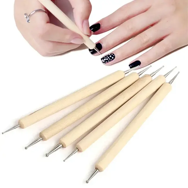 The Studio - Dotting Tools - Wood - 5 pcs