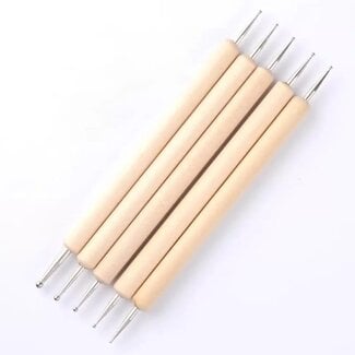 The Studio - Dotting Tools - Wood - 5 pcs