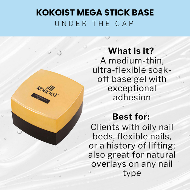 Kokoist - Mega Stick Base Soft Gel - Jar 4g