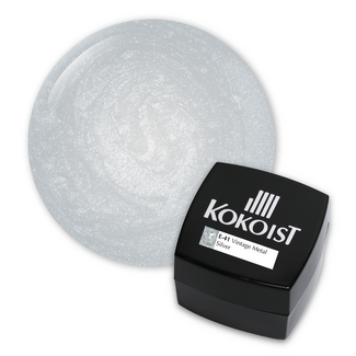Kokoist Kokoist - E041 - Vintage Metal Silver Gel