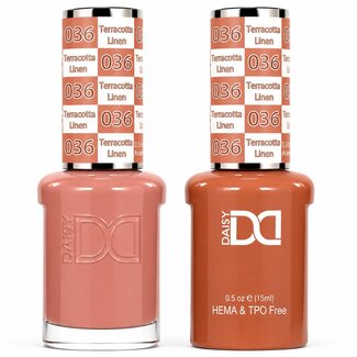 DND TPO HEMA FREE DND TPO HEMA FREE - 036 - Terracotta Linen - Duo Polish