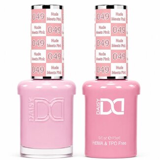DND TPO HEMA FREE DND TPO HEMA FREE - 049 - Nude Meets Pink - Duo Polish