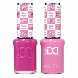 DND TPO HEMA FREE DND TPO HEMA FREE - 063 - Glass Plum - Duo Polish