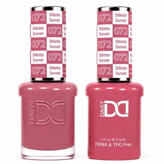 DND TPO HEMA FREE DND TPO HEMA FREE - 072 - Stiletto Sunset - Duo Polish