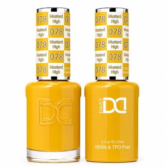 DND TPO HEMA FREE DND TPO HEMA FREE - 078 - Mustard High - Duo Polish