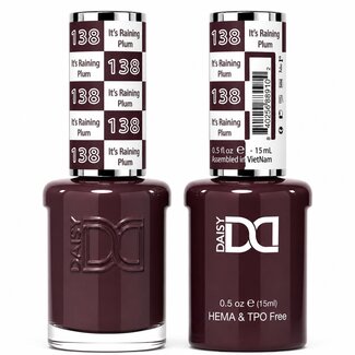 DND TPO HEMA FREE DND TPO HEMA FREE - 138 - It’s Raining Plum - Duo Polish