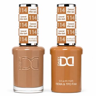DND DND - 114 - Caramel Afterdark - TPO Hema Free - Duo Polish