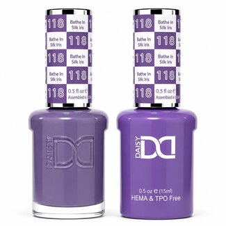 DND TPO HEMA FREE DND TPO HEMA FREE - 118 - Bathe In Silk Iris - Duo Polish