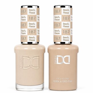 DND DND - 187 - Beach, Please - TPO Hema Free - Duo Polish