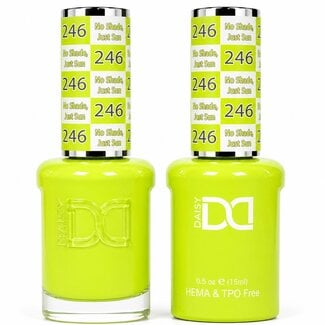DND TPO HEMA FREE DND TPO HEMA FREE - 246 - No Shade, Just Sun - Duo Polish