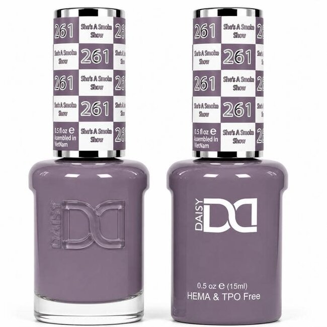 DND TPO HEMA FREE - 261 - She’s A Smoke Show - Duo Polish