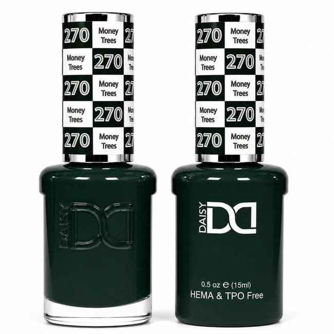DND TPO HEMA FREE - 270 - Money Trees - Duo Polish