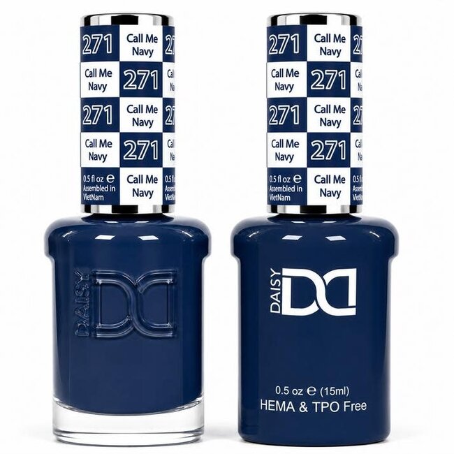 DND TPO HEMA FREE - 271 - Call Me Navy - Duo Polish