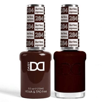DND TPO HEMA FREE DND TPO HEMA FREE - 284 - But First, Espresso - Duo Polish