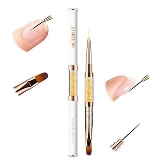 Dual End Gel Brush - Gold