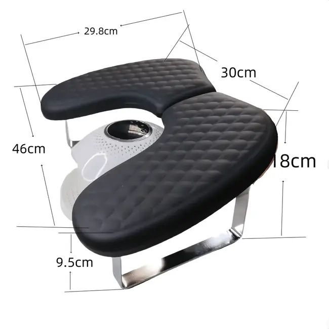 U Shape Arm Rest - Black