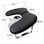 U Shape Arm Rest - Black