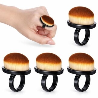 The Studio - Mini Dust Brush - Black/Brown- 5 pcs