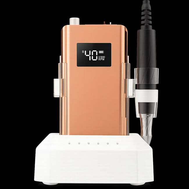 NAD - Portable Nail Drill - 40k RPM - 65 watts - Champagne