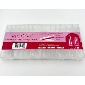 Vicovi -Sandwich Nail Dual Forms - Round