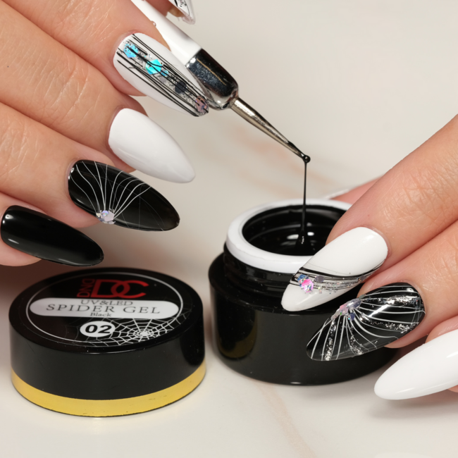 DC - Spider Gel - 02 - Black - 15 ml