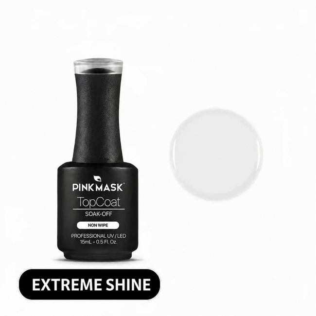 Pink Mask - Gel Top Coat 002 - Extreme Shine