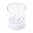 Carbide Nail Drill Bit Holder - 48 Holes - Small - White