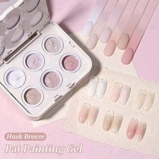 Born Pretty Born Pretty - Cushion Patting Gel Palette - Husk Breeze