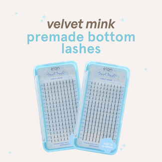 Elan Elan - Lash - Premade Bottom Velvet - .07 -B - Mix 6-10 mm