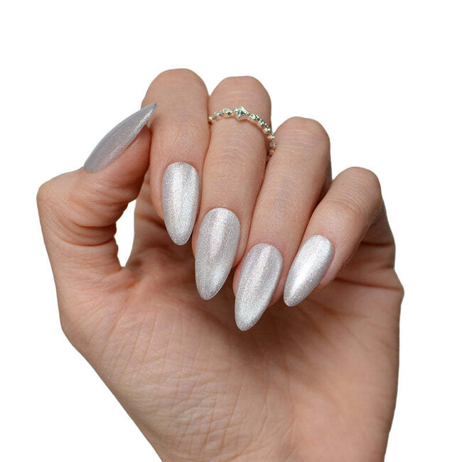 Pink Mask - Gel Polish - Moon Dust - Pastel Cat Eye