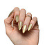 Pink Mask - Gel Polish - Golden Halo - Crystal Nude Cat Eye