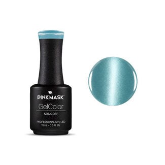 Pink Mask Pink Mask - Gel Polish - Pastel Cat Eye - Seafoam Gleam