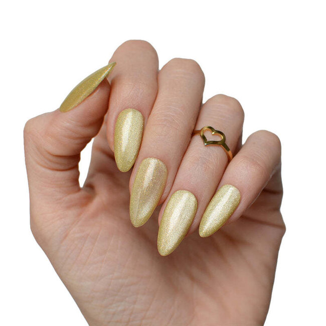 Pink Mask - Gel Polish - Champagne Pearl - Pastel Cat Eye