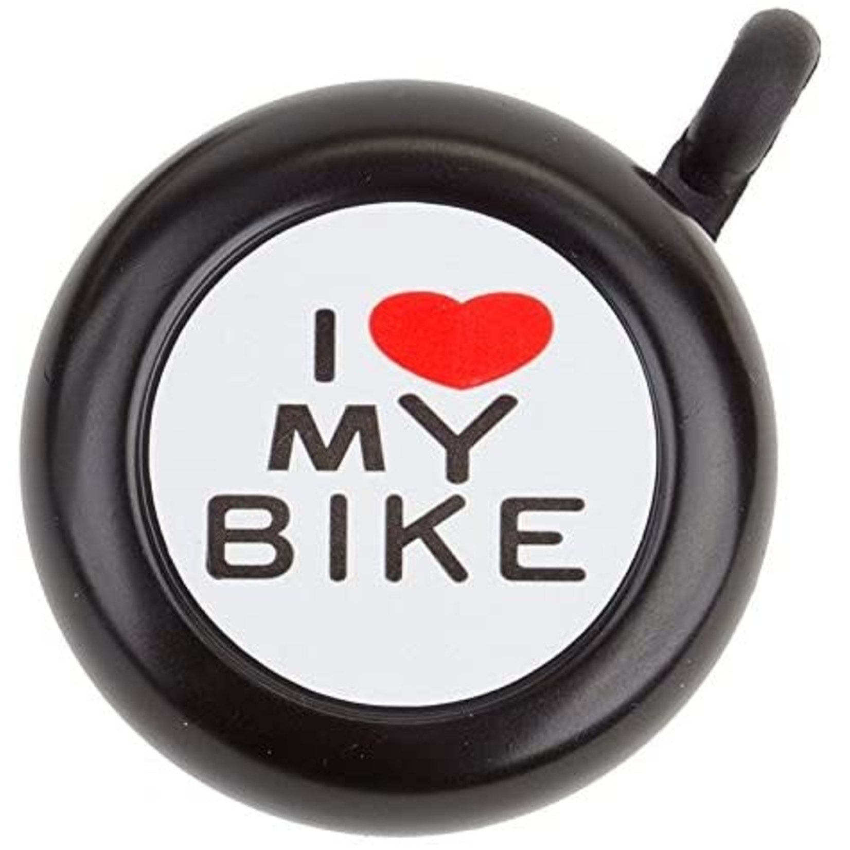 Dimension "I Heart My Bike" Black Bell