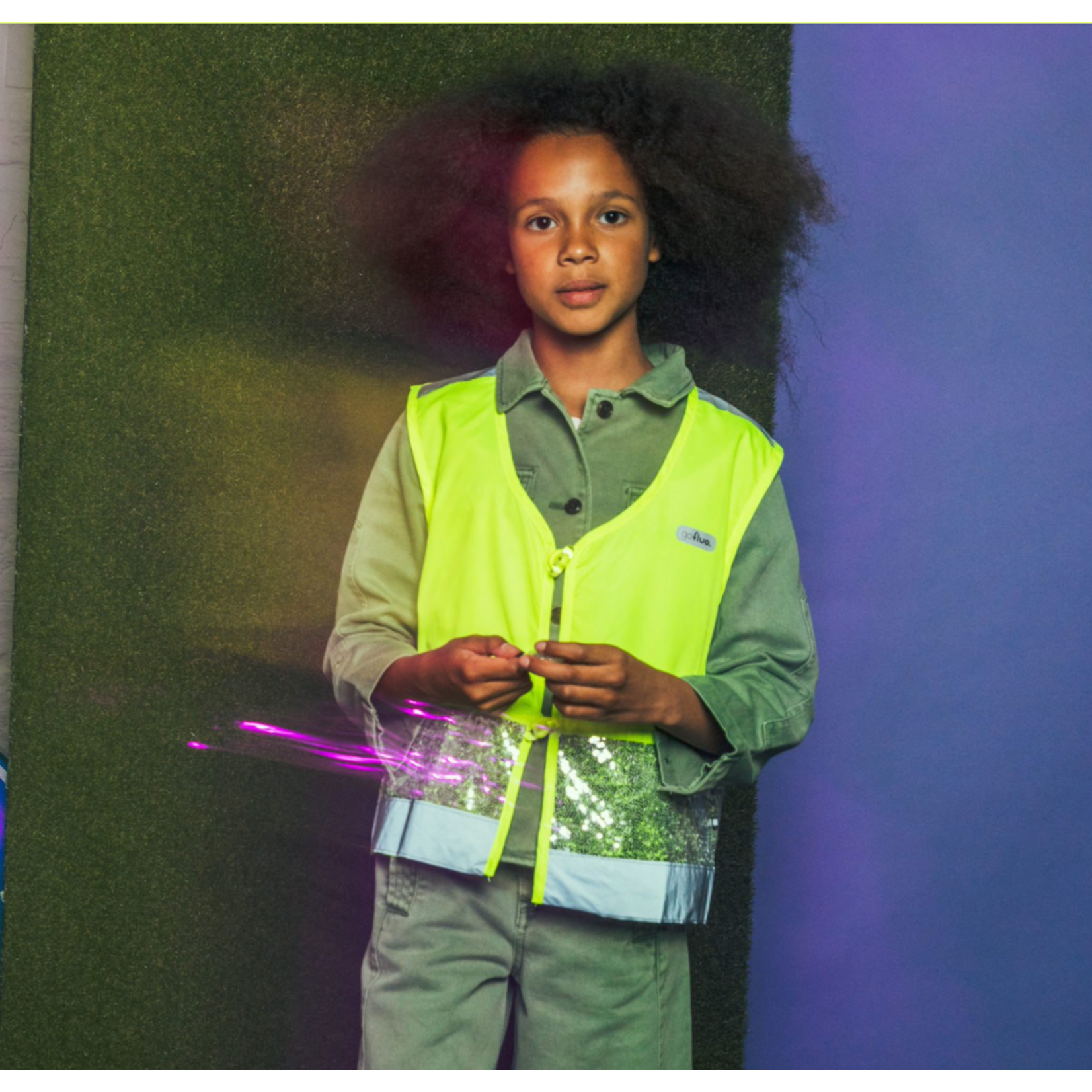 Gofluo Gofluo, Gloria Kid's Reflective Vest