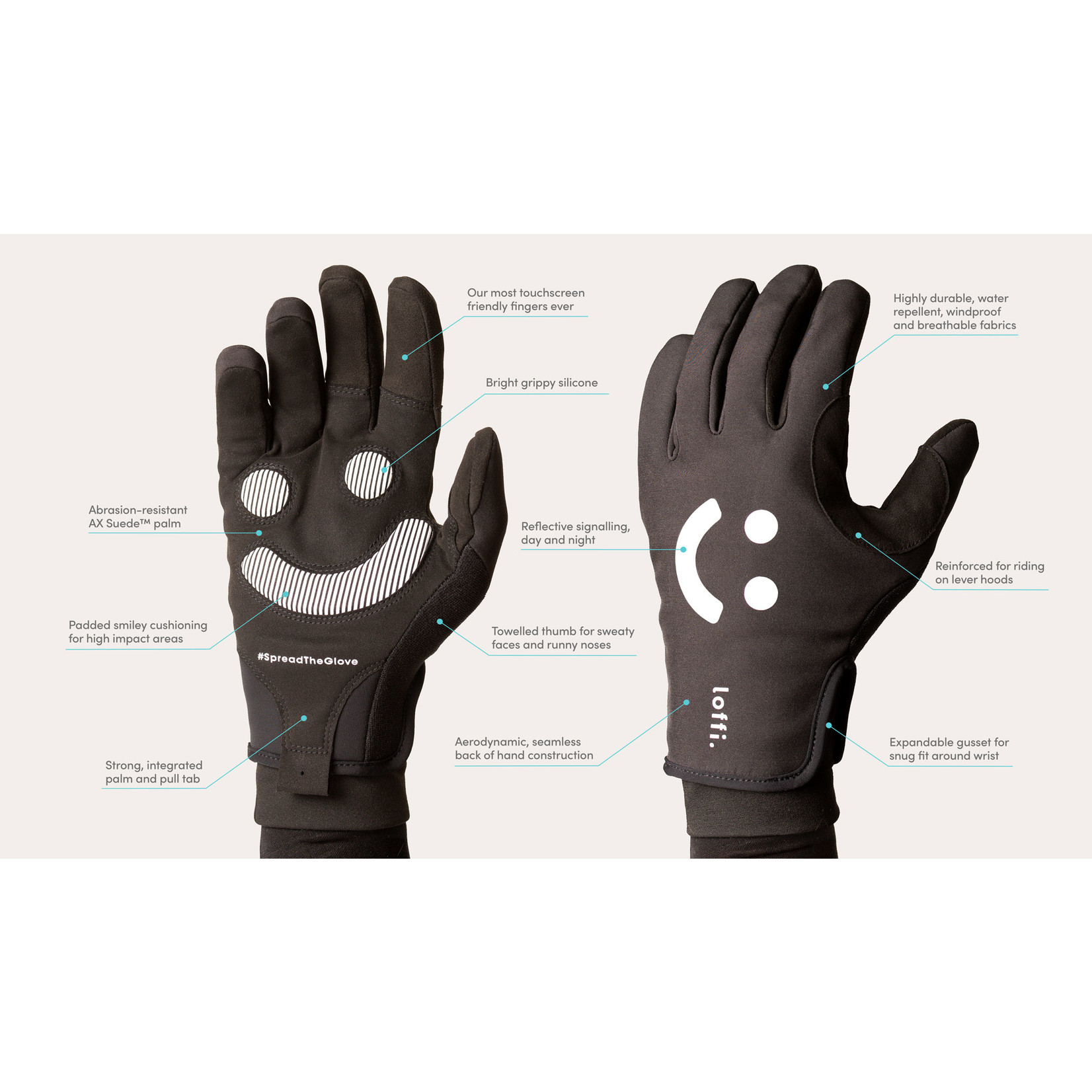 Loffi Adult Glove - Bishop's Family Cycles