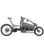 Riese & Muller Load 60 Vario Tundra Grey Matte , with rear carrier,  frame lock and bag