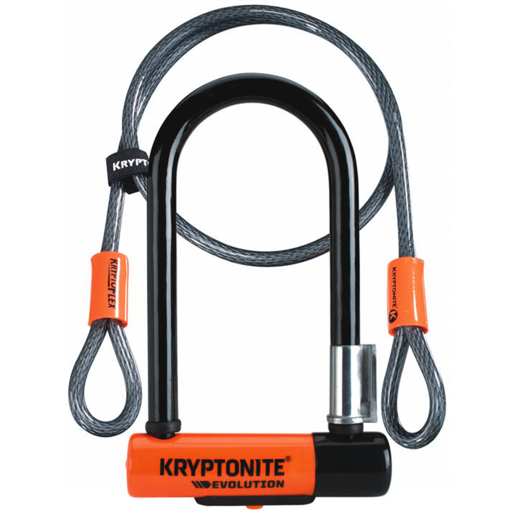 Kryptonite Kryptonite, Evolution Mini-7 with 4' Flex Cable