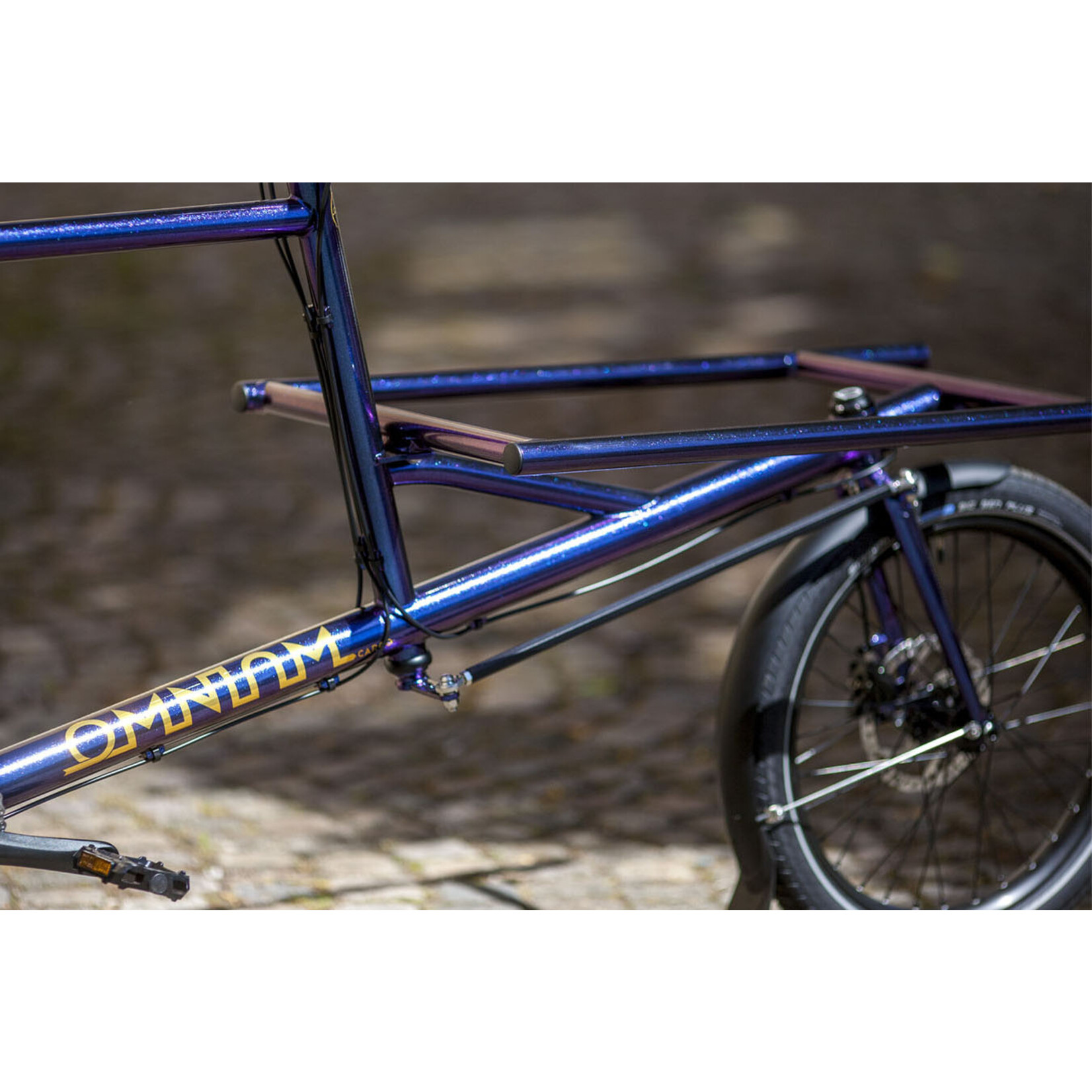 Omnium Cargo V3, Includes kickstand, Webbing, Magura MT30 and Shimano XT LinkGlide Build