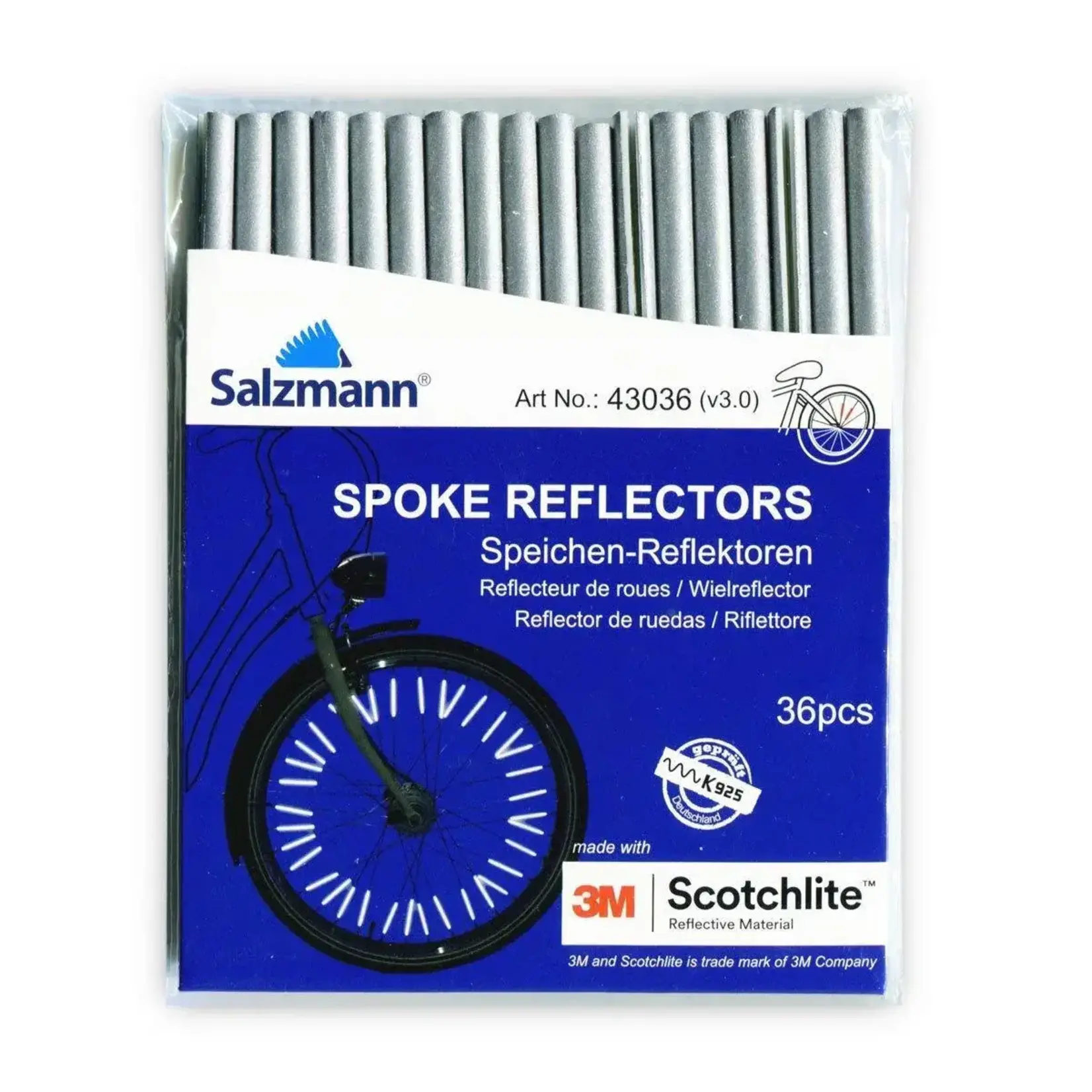 SALZMANN Salzmann, Spoke Reflector, 36 pieces