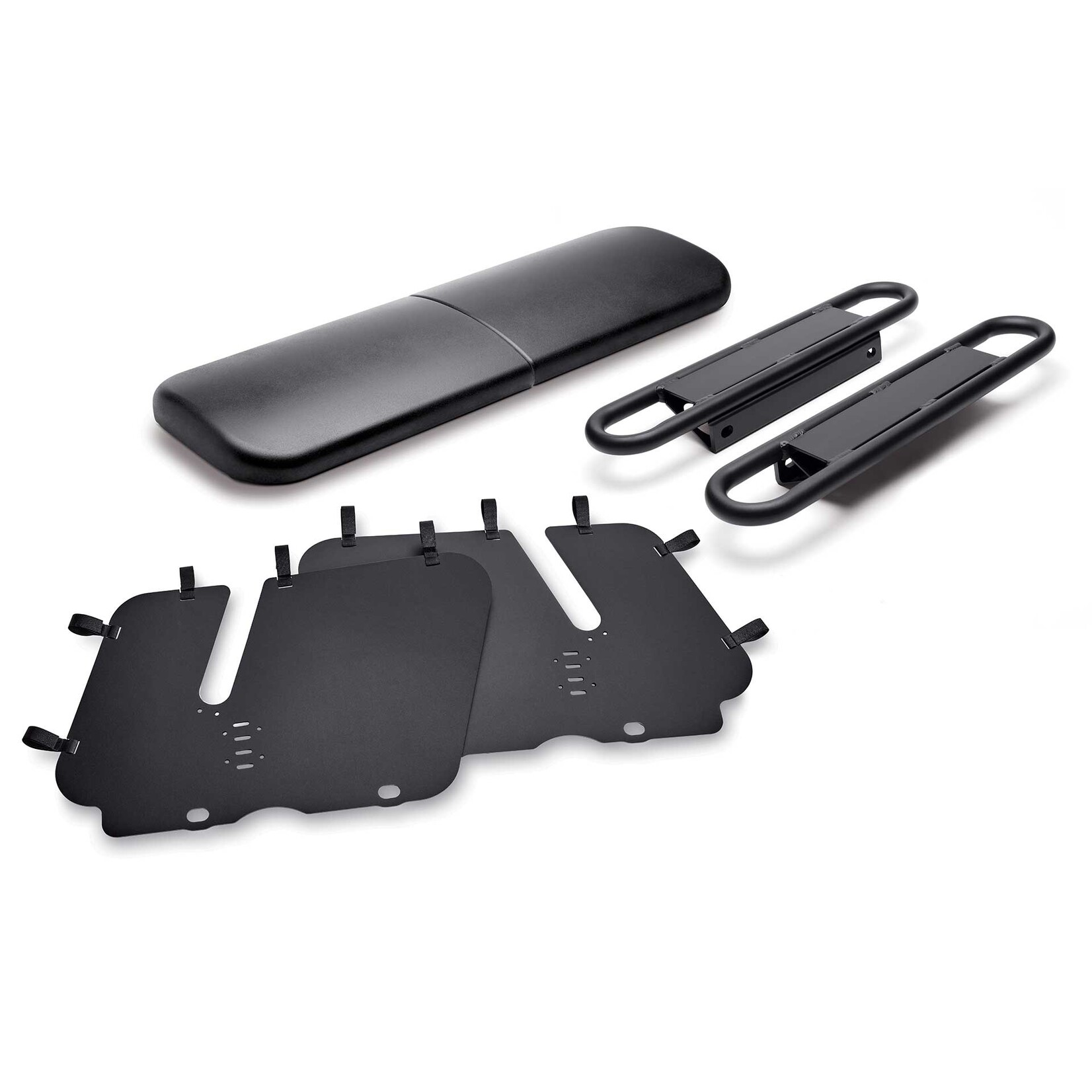 Benno Benno RemiDemi XL Passenger Kit - Seat Pad, Mount Rails, Wheel Guard Set, Black