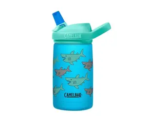 Leuke Dieren Design Fles Camelbak Eddy Kids Drinkfles - Vacuüm Geïsoleerd 12 Oz, Flowerchild Luiaard Roestvrij Staal Fles