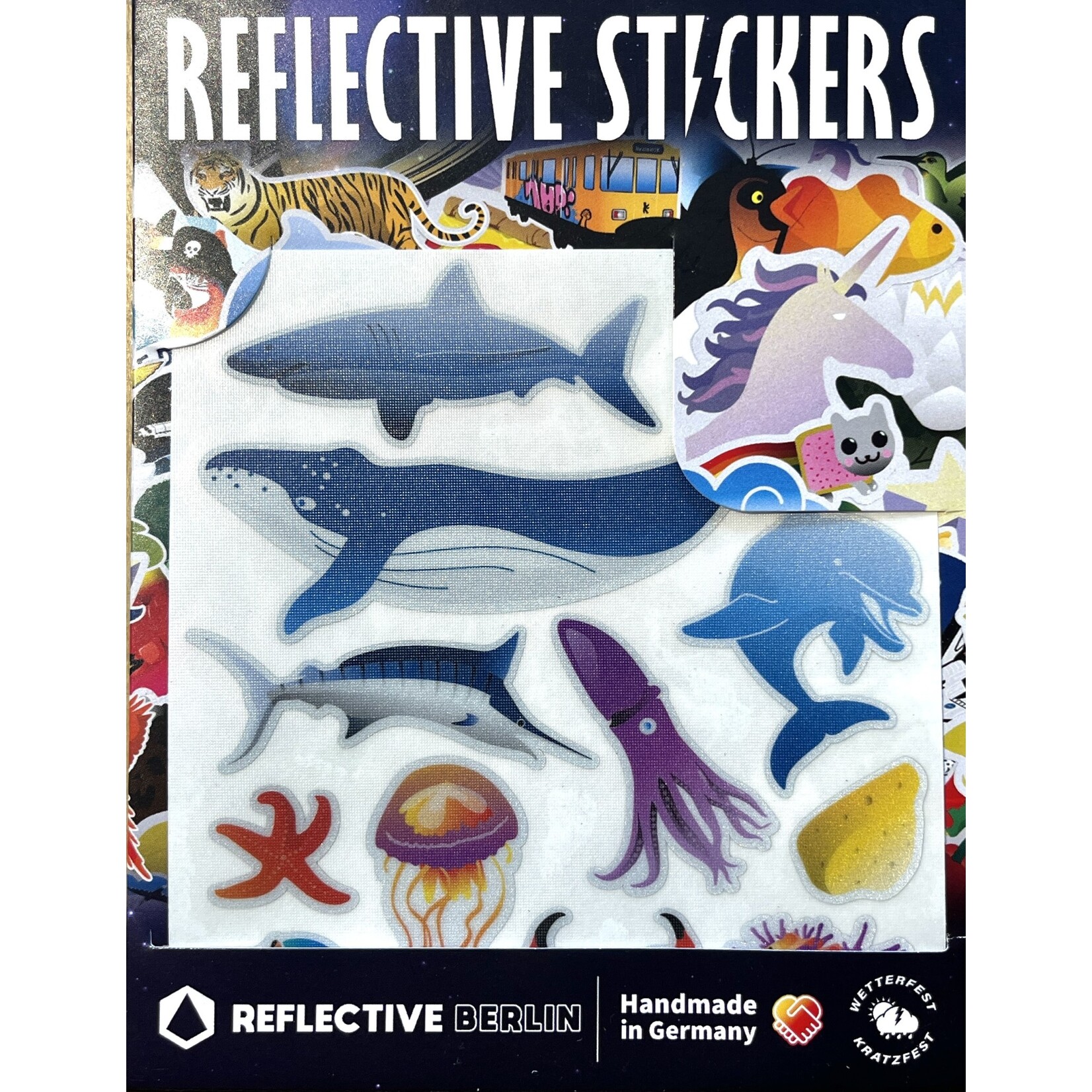 Fahrer Berlin Fahrer Berlin Reflective Sticker Sheet Maritime