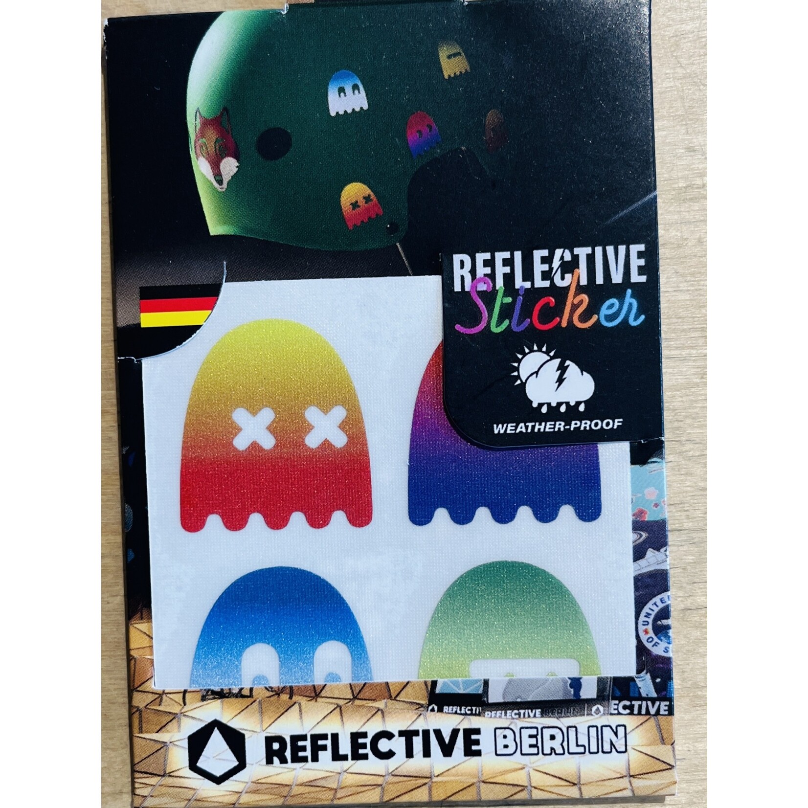 Fahrer Berlin Reflective Decal Ghosts